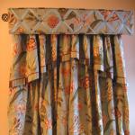 Attached Valance Panels and Cornice