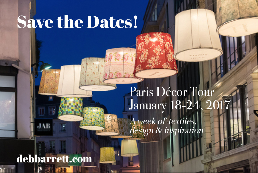 Paris decor tour