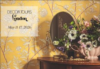 Join us on our Everyday Extraordinary London tour May 11 – May 17, 2026. We’ll explore London Craft Week, a journey-of-discovery of exceptional craftsmanship featuring hidden workshops and unknown makers alongside celebrated masters, famous studios, galleries, shops and luxury brands.
Over the past decade London Craft Week has grown into an international design event—an easier to manage Milan— with demos, workshops, studio visits, pop-up shows featured across the city.

The itinerary contains our signature Decor Tours mix of private appointments, exclusive access, amazing discoveries, and some exceptional surprises!
See what Everyday Extraordinary London is all about below; we know you’ll understand why we couldn’t wait to share it with you! Only 2 seats left.
▪     London Craft Week with inspiring creative experiences including demos, workshops, studio visits,and pop-up shows featured across the city.
▪     Portobello Road Antiques Market
▪     Afternoon Tea at one of London’s most fashionable spots
▪     A visit to the world-famous V&A, where the galleries will come to life.
▪     Hampton Court Palace with the option of taking a half-day class with an instructor from the Royal School of Needlework.
▪     Shopping at Harrod’s, Harvey Nichols and Liberty of London
▪     Pimlico Road Design District
#decortours #londoncraftweek #everydayextraordinarylondon